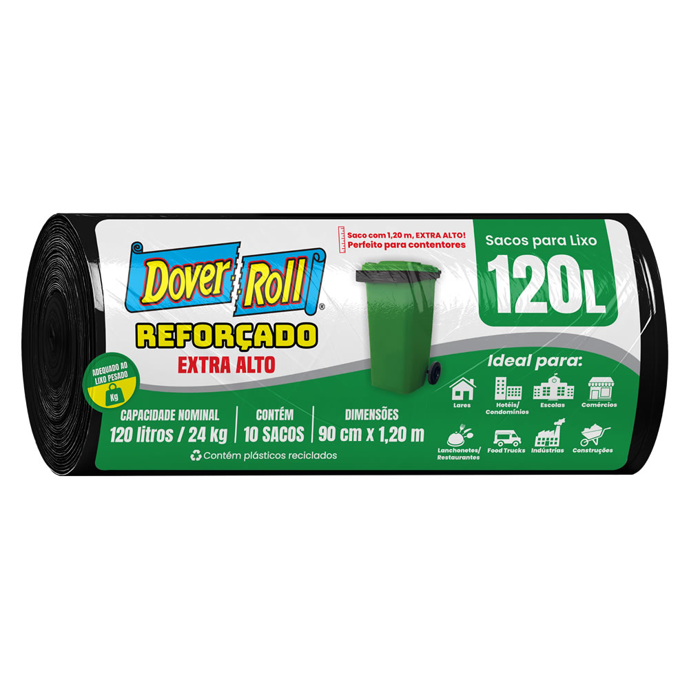 Dover-Roll Reforçado Extra Alto 120L